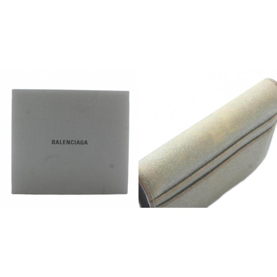 バレンシアガ　BALENCIAGA ラメ　グリッター　キラキラ　シルバー0708 バレンシアガ BALENCIAGA ラメ グリッター キラキラ シルバー0708