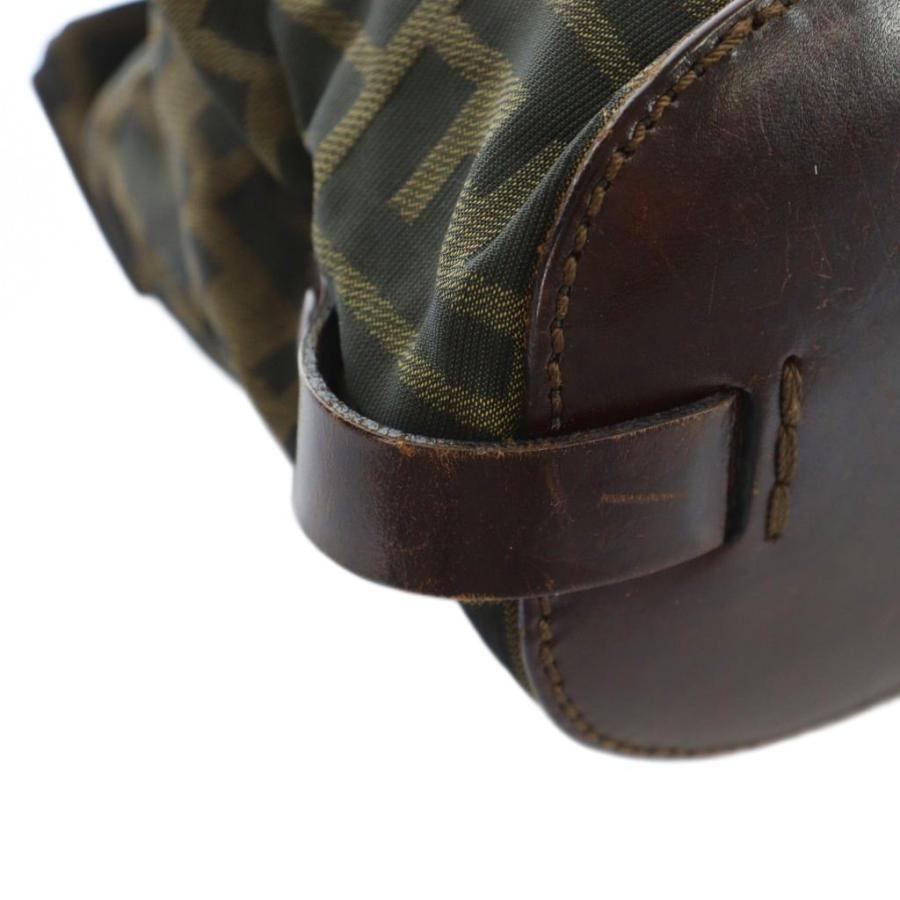 FENDI（フェンディ） ハンドバッグ ズッカ柄 ミニトート キャンバス