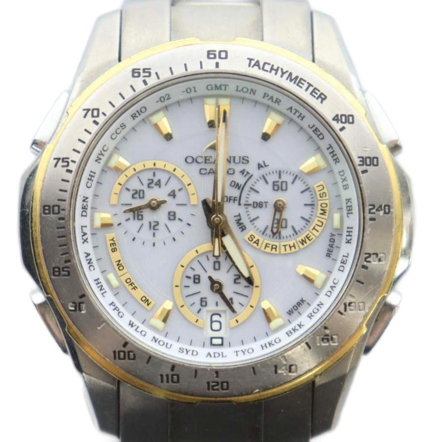オシアナス  ソーラー電波腕時計 OCEANUS OCW-M800 CASIO（カシオ） CASIO OCEANUS オシアナス OCW-M800 腕時計 ウォッチ