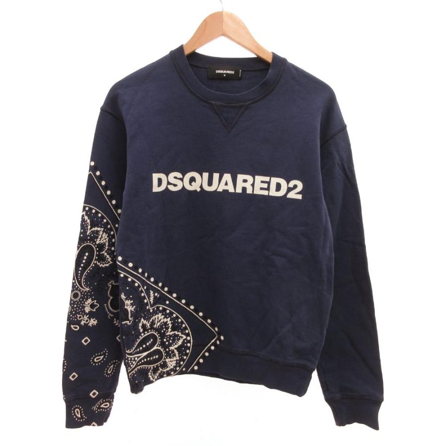 DSQUARED2（ディースクエアード） スウェット トレーナー ペイズリー 