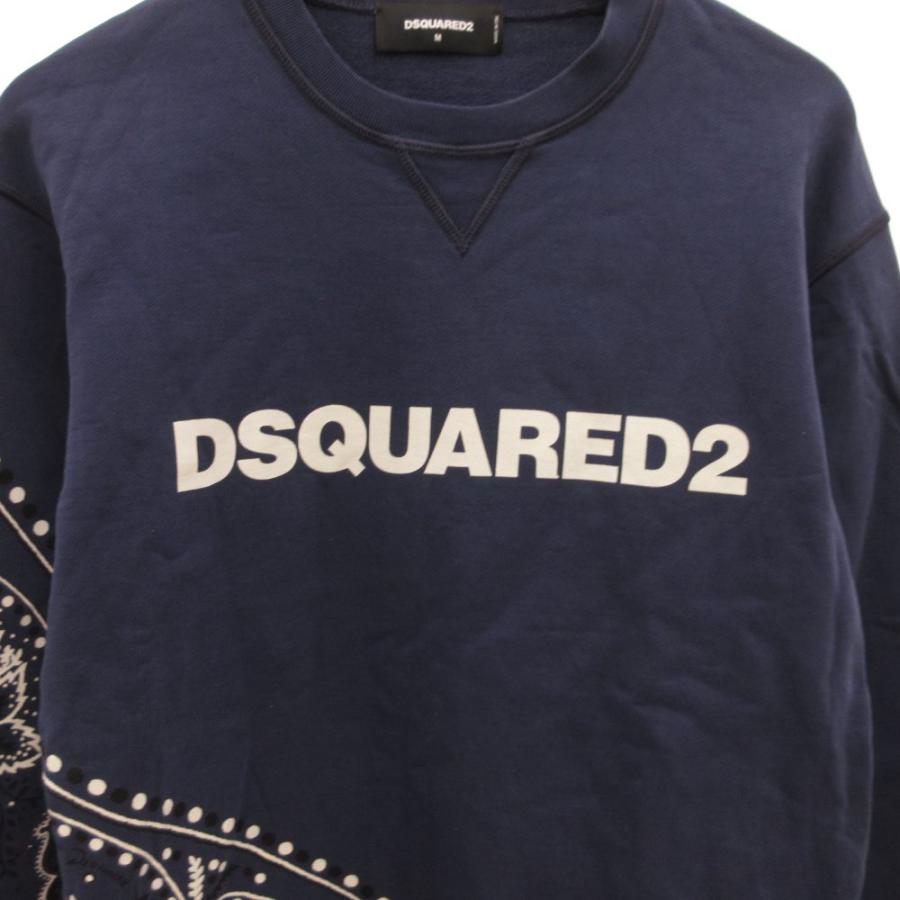 DSQUARED2（ディースクエアード） スウェット トレーナー ペイズリー 
