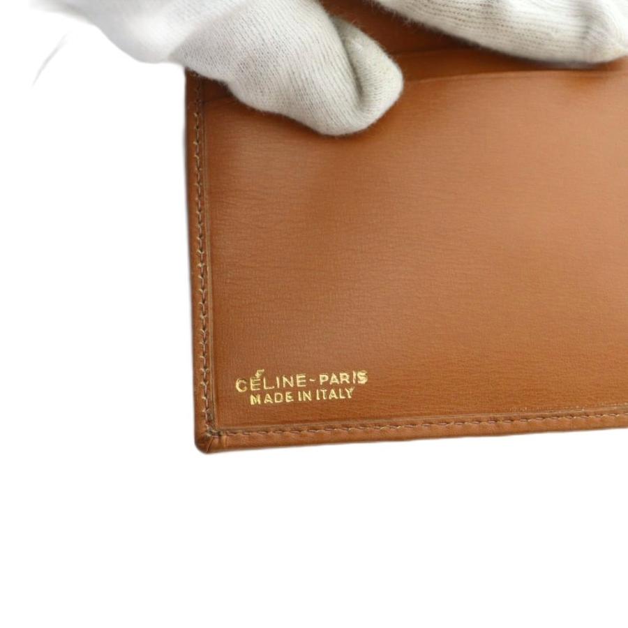 CELINE（セリーヌ） 三つ折り財布 ウォレット キャンバス レザー