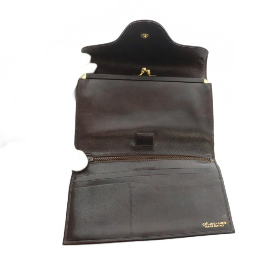 CELINE（セリーヌ） 三つ折り財布 ウォレット キャンバス レザー