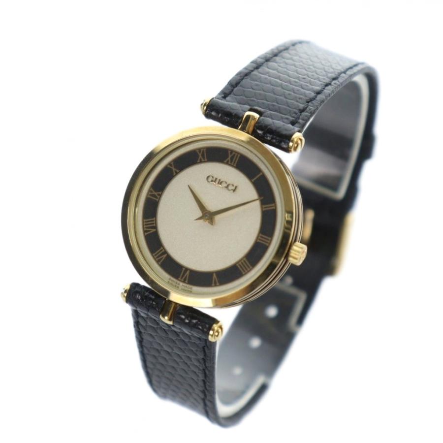 GUCCI（グッチ） 腕時計 ウォッチ クォーツ ローマン レザーベルト
