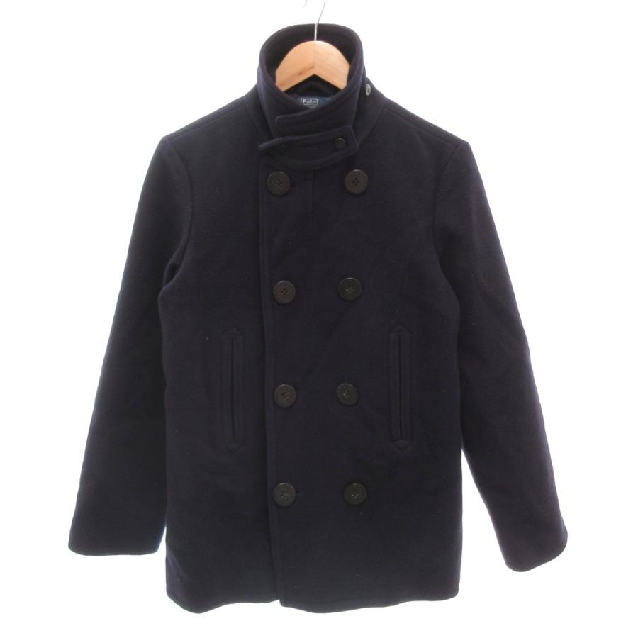 POLO Ralph Lauren Pコートダブルブレスト チンストラップ付 POLO RALPH LAUREN（ポロ・ラルフローレン） ポロ バイ ラルフローレン