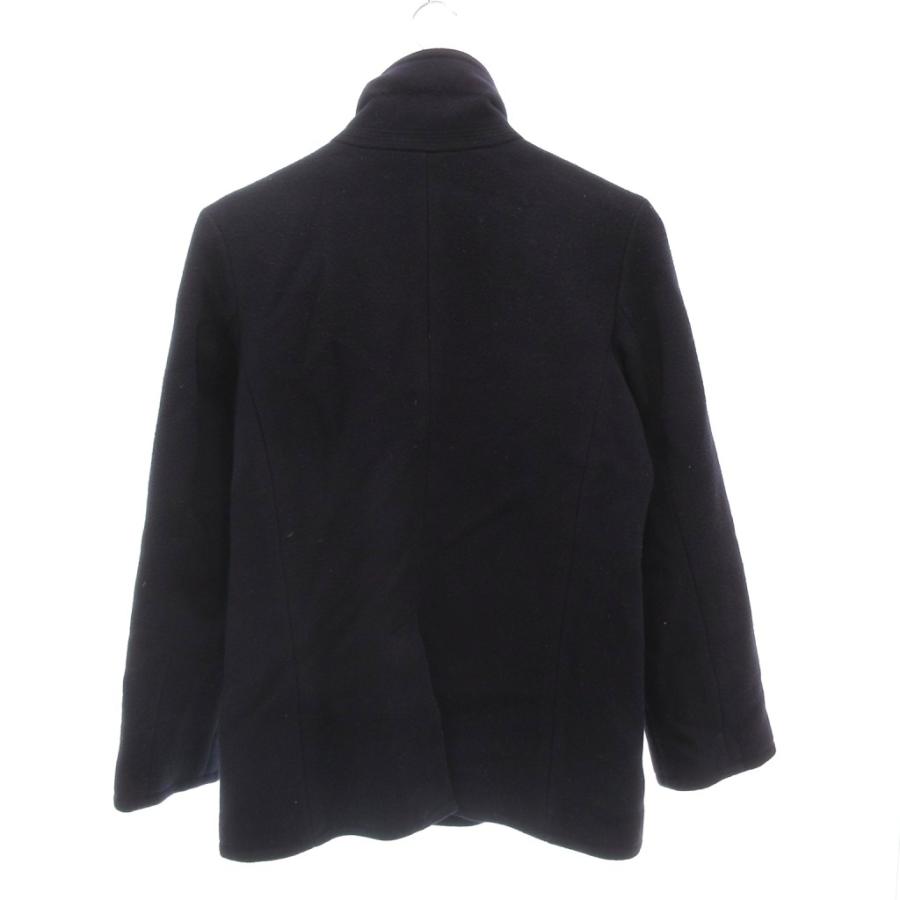 ポロ バイ ラルフローレン ダブルブレストピーコート ブラック M POLO