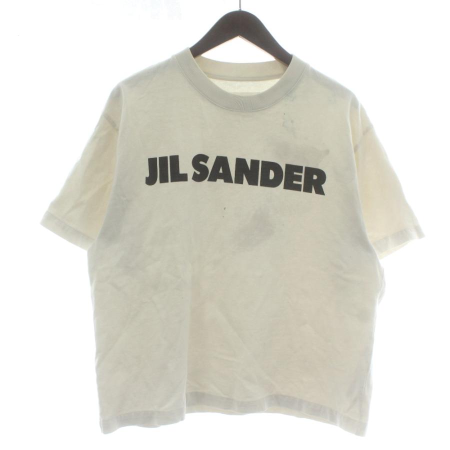 ジルサンダー JIL SANDER Tシャツ カットソー 半袖 クルーネック ロゴ