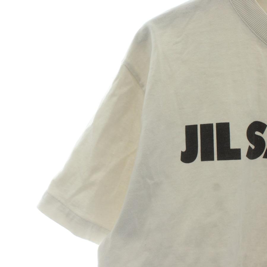ジルサンダー JIL SANDER Tシャツ カットソー 半袖 クルーネック ロゴ