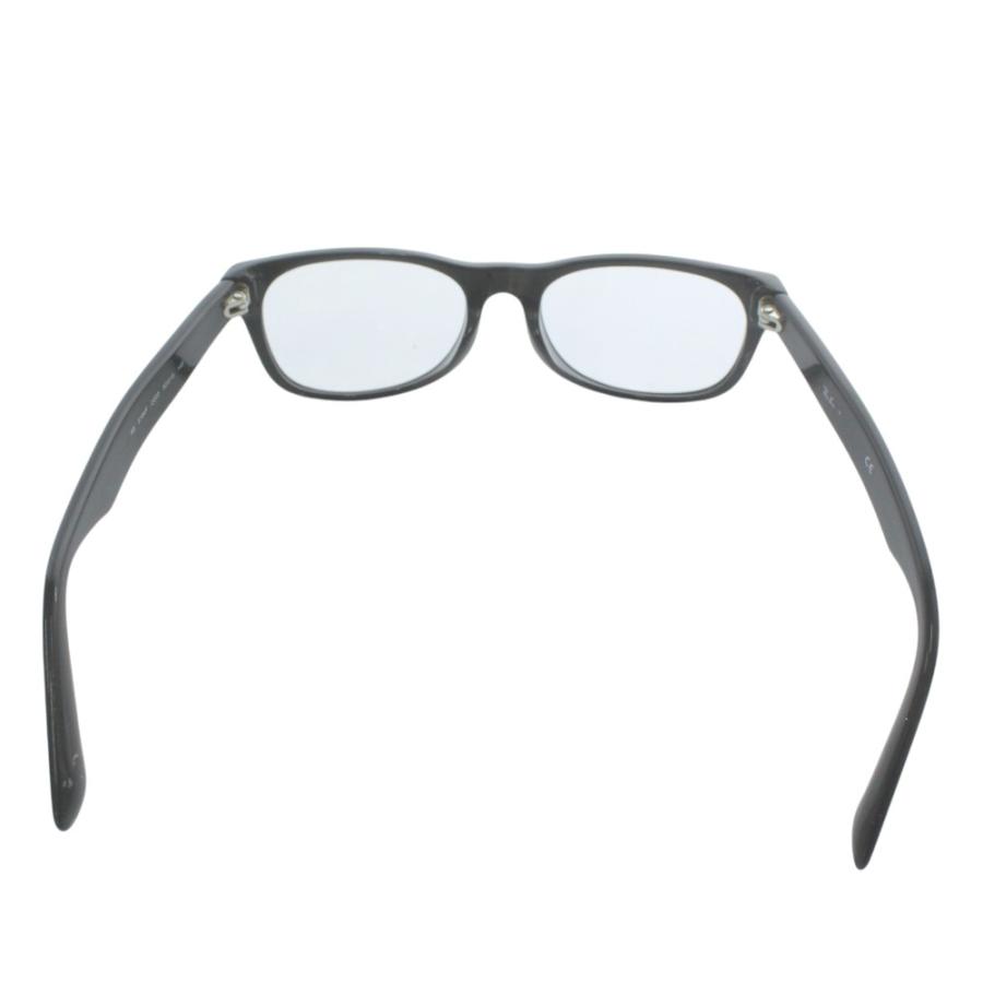 レイバン RAY BAN 伊達眼鏡 メガネ レンズなし セルフレーム 黒縁 52