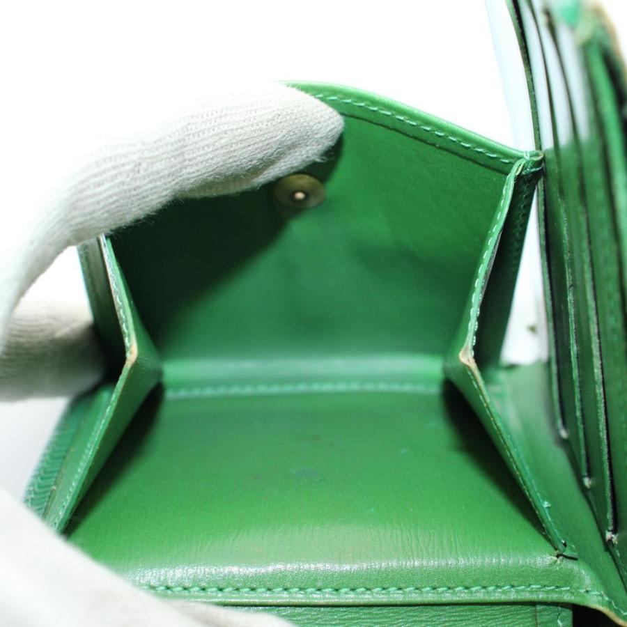 LOUIS VUITTON（ルイ・ヴィトン） エピ 財布 二つ折り レザー LVロゴ