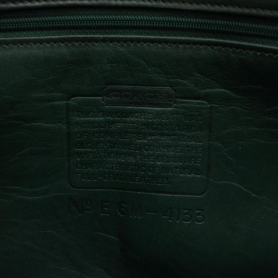 COACH（コーチ） オールドコーチ ハンドバッグ トート レザー 無地 緑