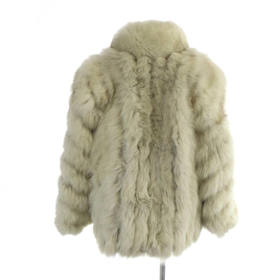 サガフォックス SAGA FOX VELLE VISON 銀サガ 毛皮コート フォックス