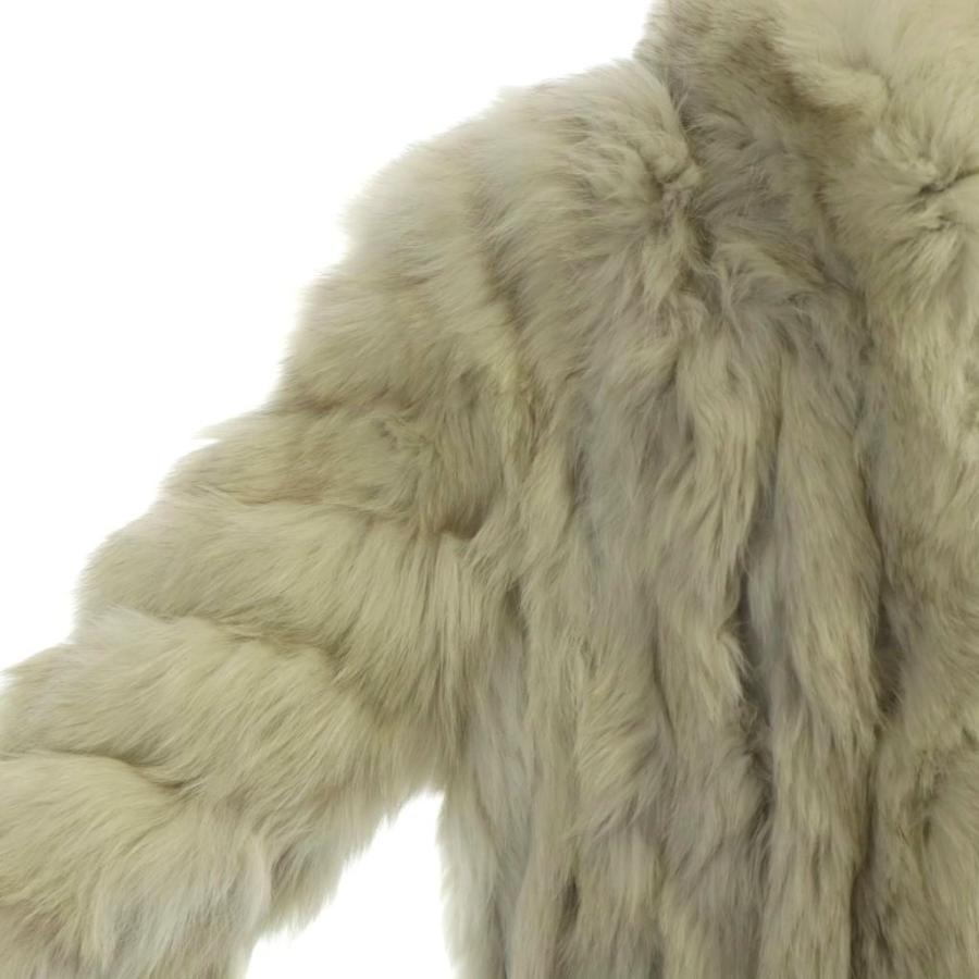 サガフォックス SAGA FOX VELLE VISON 銀サガ 毛皮コート フォックス