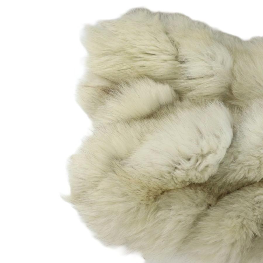 サガフォックス SAGA FOX VELLE VISON 銀サガ 毛皮コート フォックス