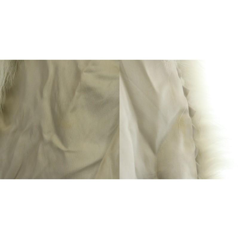 サガフォックス SAGA FOX VELLE VISON 銀サガ 毛皮コート フォックス