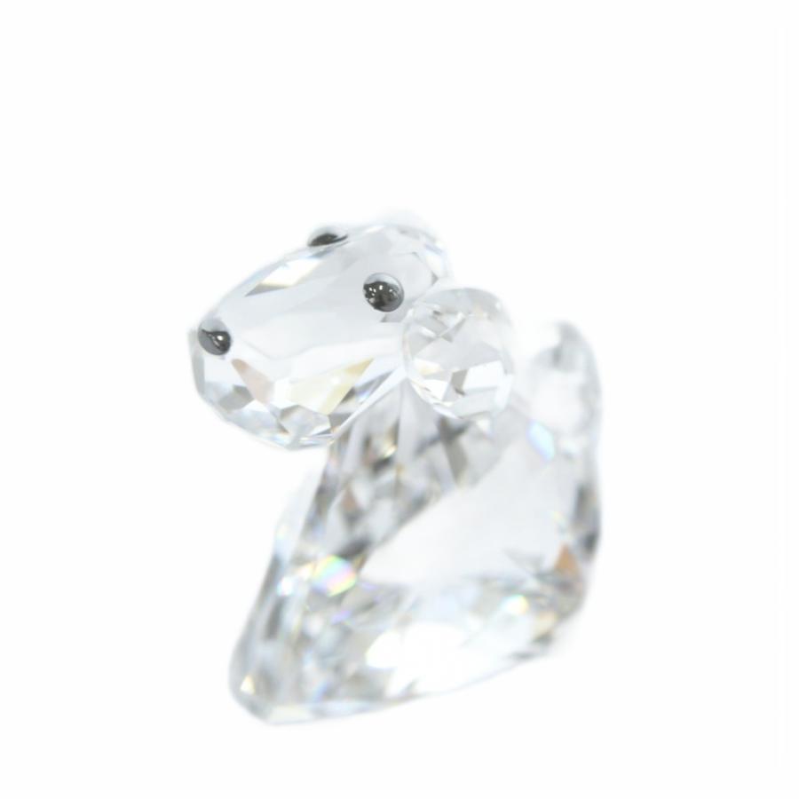 スワロフスキー SWAROVSKI 置物 オブジェ インテリア クリスタル 犬