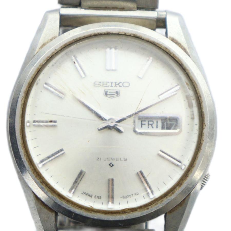 セイコー SEIKO 5 ファイブ 6119-8021 腕時計 ヴィンテージ