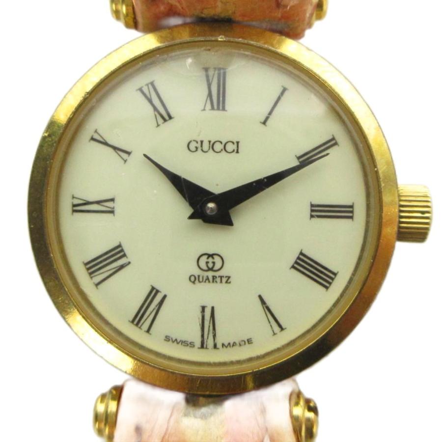 GUCCI 正規レディース腕時計　ジャンク GUCCI（グッチ） ジャンク品 腕時計 ウォッチ クォーツ ローマン