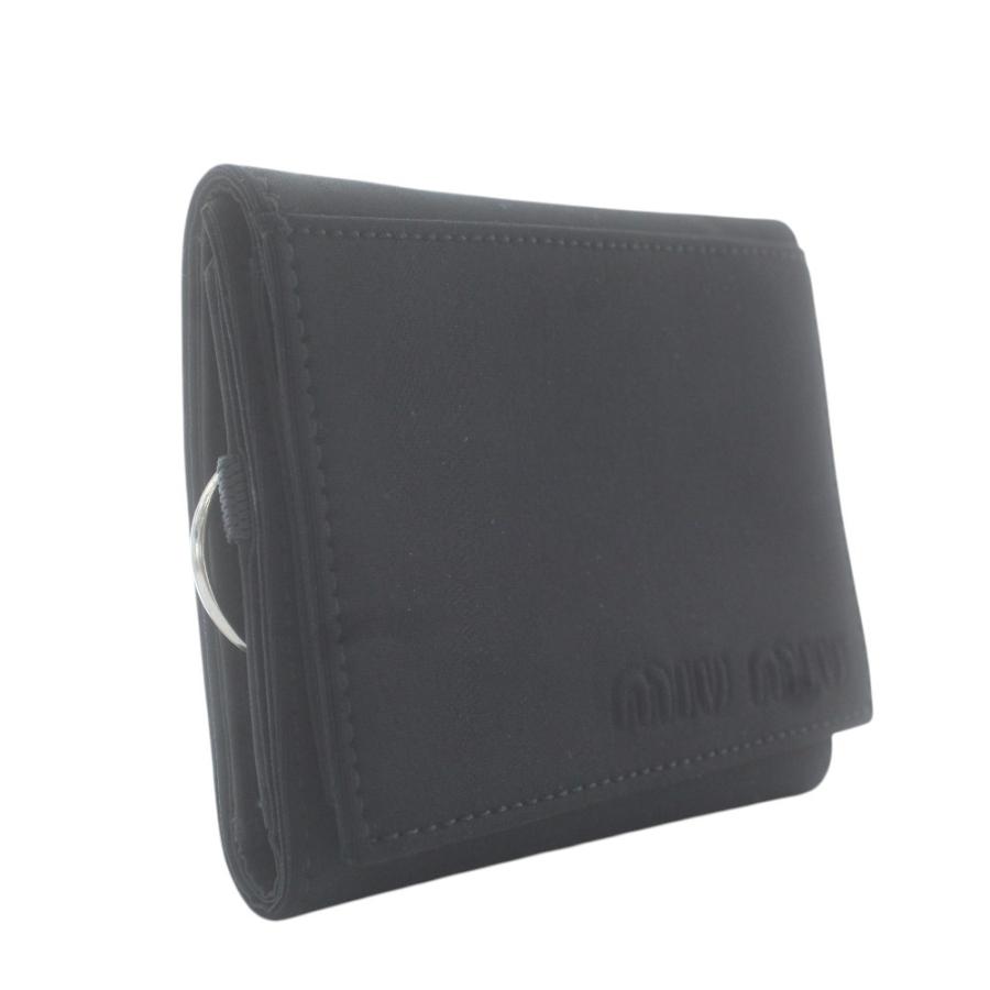 miu miu（ミュウミュウ） 未使用品 財布 三つ折り 小銭入れなし