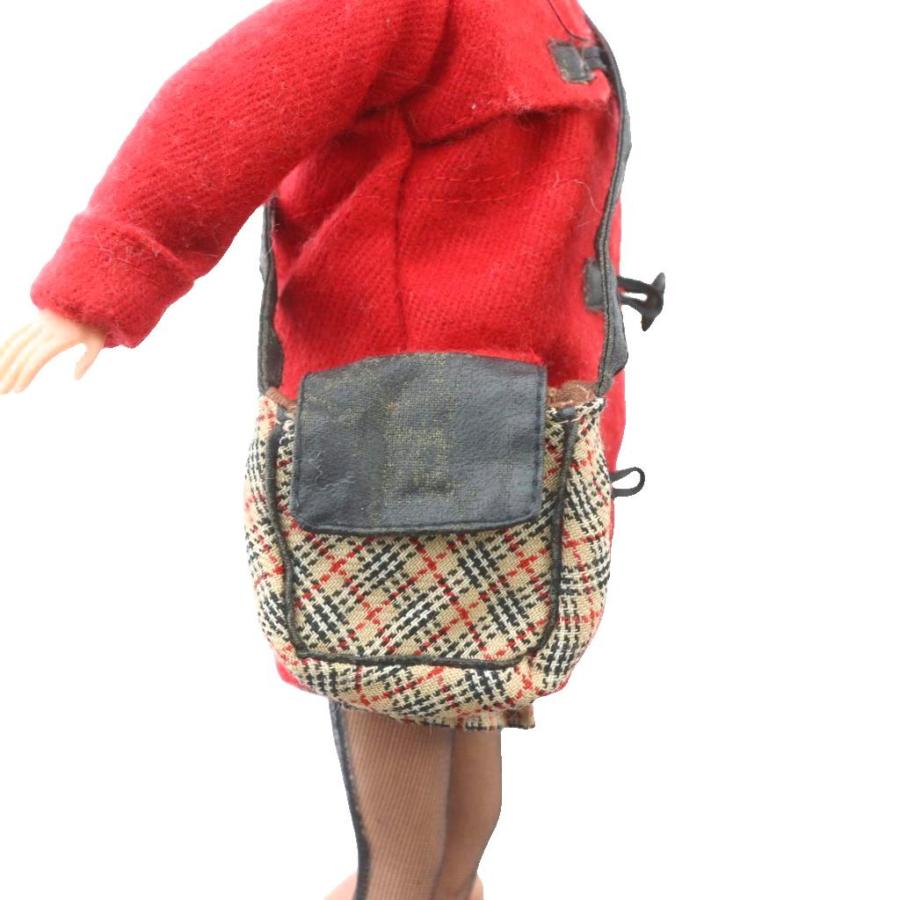 激レア 希少品 新品未使用 BURBERRY ぬいぐるみ ダッフルコート風 箱付 BURBERRY BLUE LABEL（バーバリーブルーレーベル） × マテル バービー