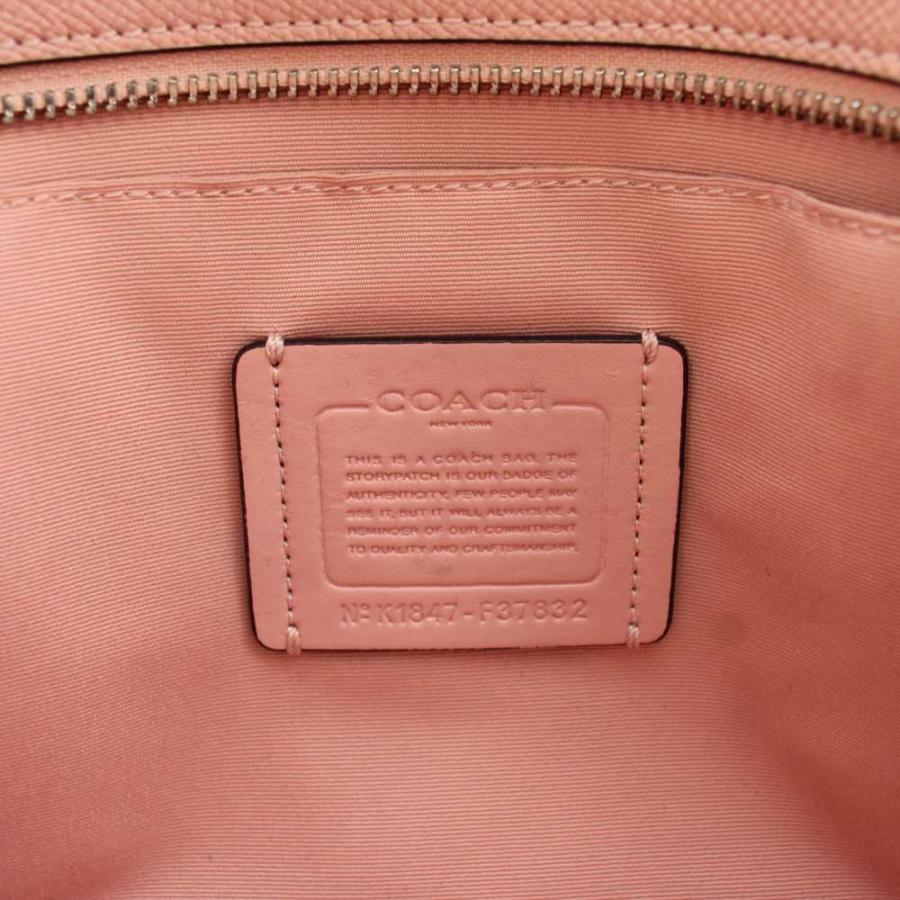 COACH（コーチ） ハンドバッグ トート 肩掛け レザー ロゴ シルバー