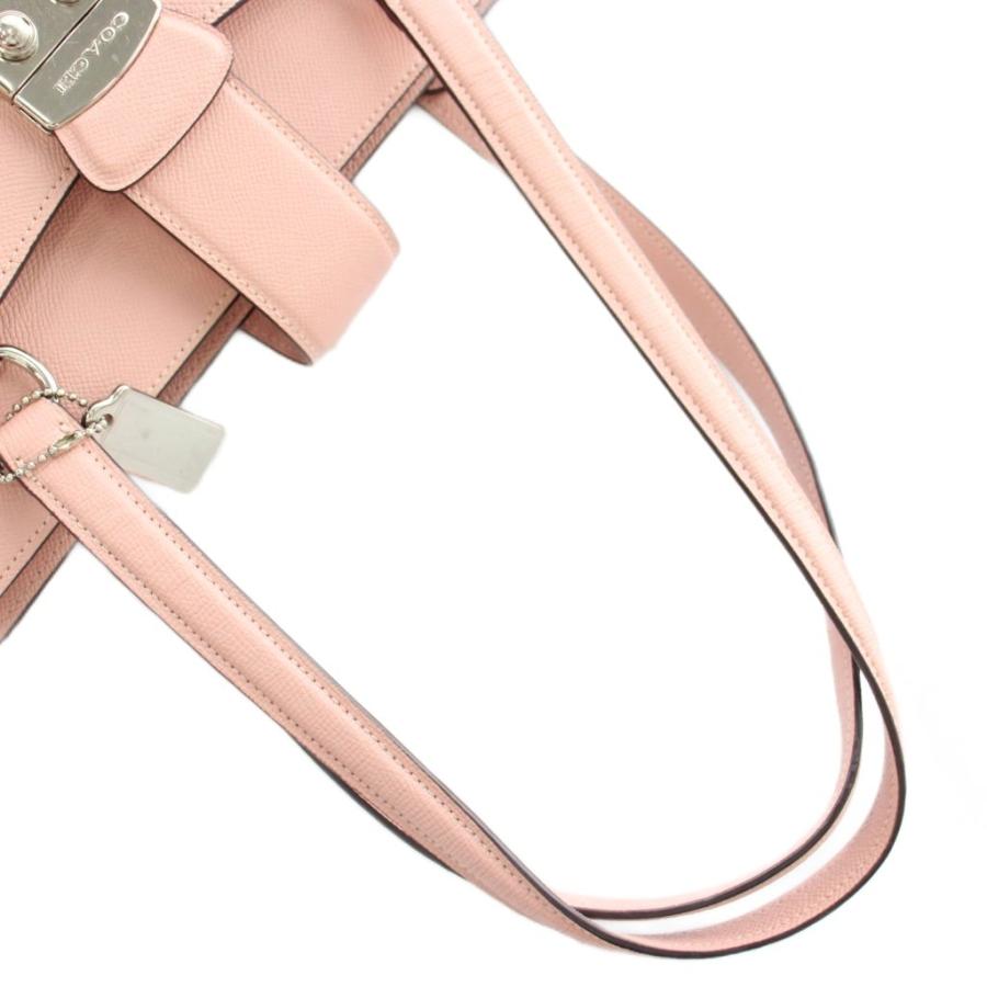 【COACH】ハンドバッグ COACH（コーチ） ハンドバッグ トート 肩掛け レザー ロゴ シルバー