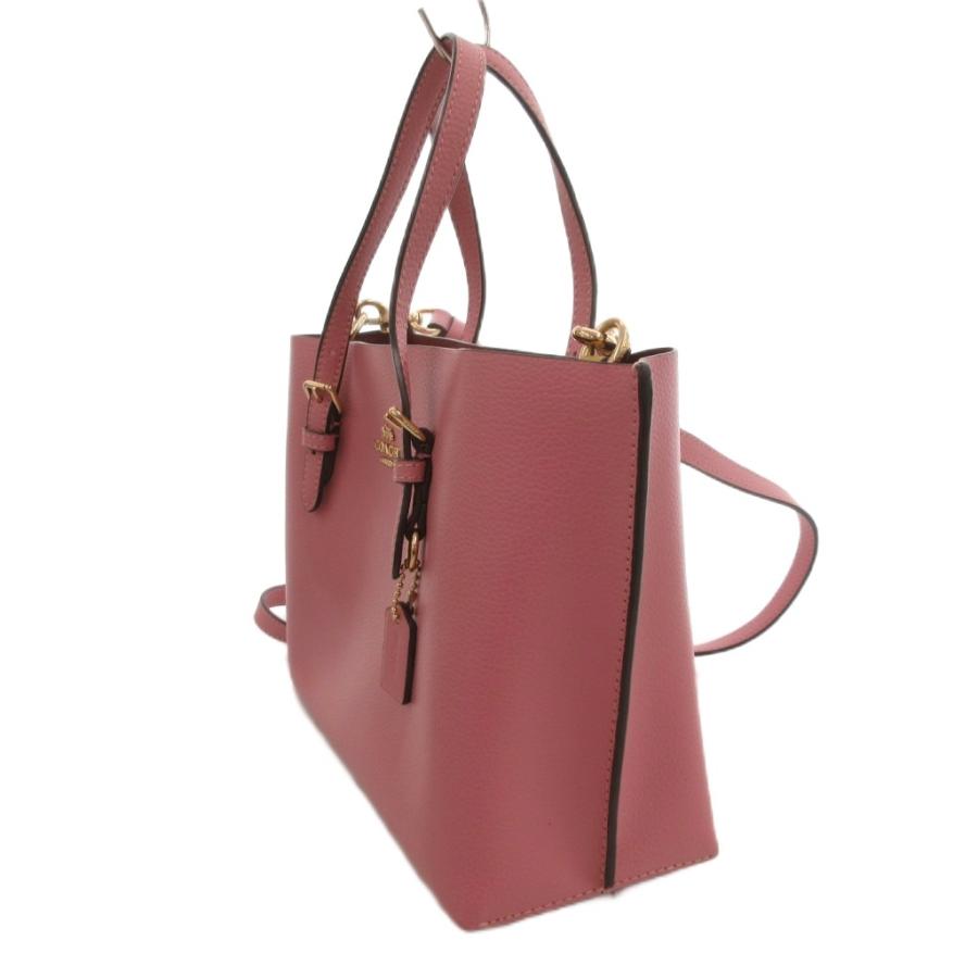 coach コーチ 2wayバッグ ショルダーバッグ ハンドバッグ ピンク COACH（コーチ） ハンドバッグ ショルダー 2way レザー ロゴ ピンク