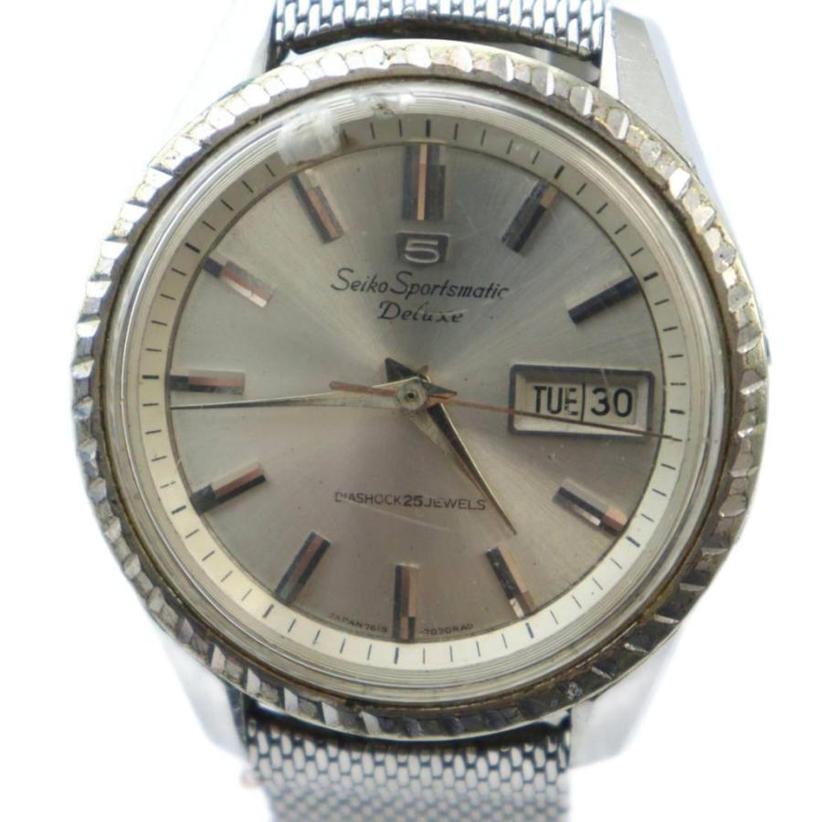 セイコー 5 スポーツマチック デラックス 1619-7050 自動巻き デイト セイコー SEIKO 5 Sportsmatic Deluxe ファイブ スポーツマチック