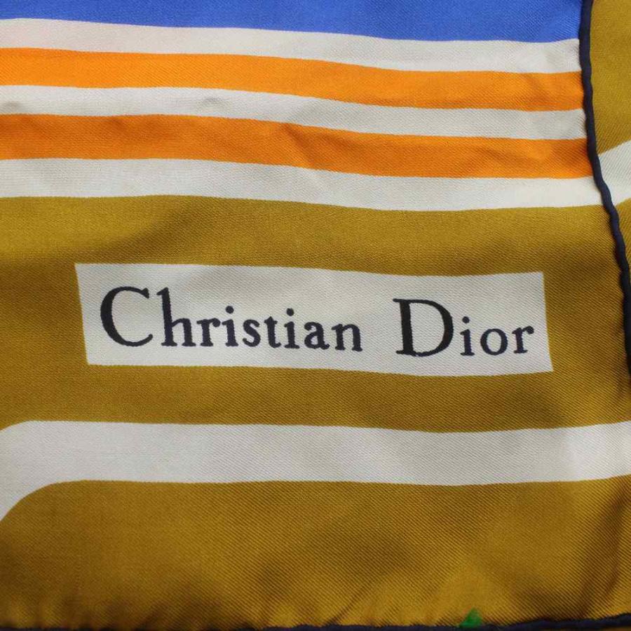 Christian Dior（クリスチャン・ディオール） スカーフ 大判 絹 シルク