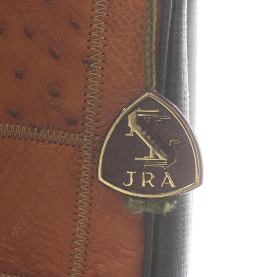 ノーブランド ハンドバッグ トート JRA オーストリッチ レザー
