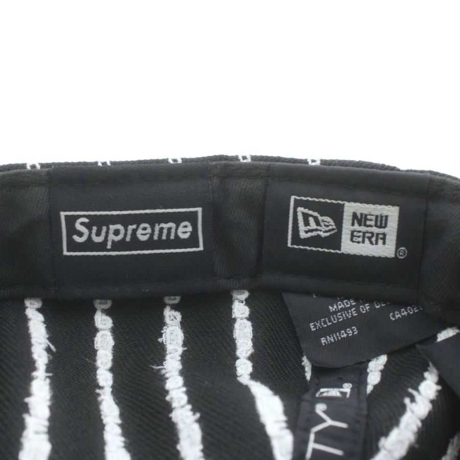 服/ファッション 19SS Text Stripe Box Logo New Era Cap Supreme（シュプリーム） × NEW ERA 19SS Text Stripe New Era Cap