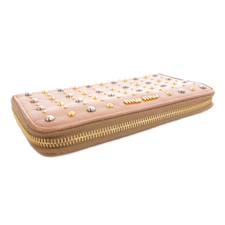 miu miu（ミュウミュウ） 長財布 ウォレット 小銭入れあり レザー 