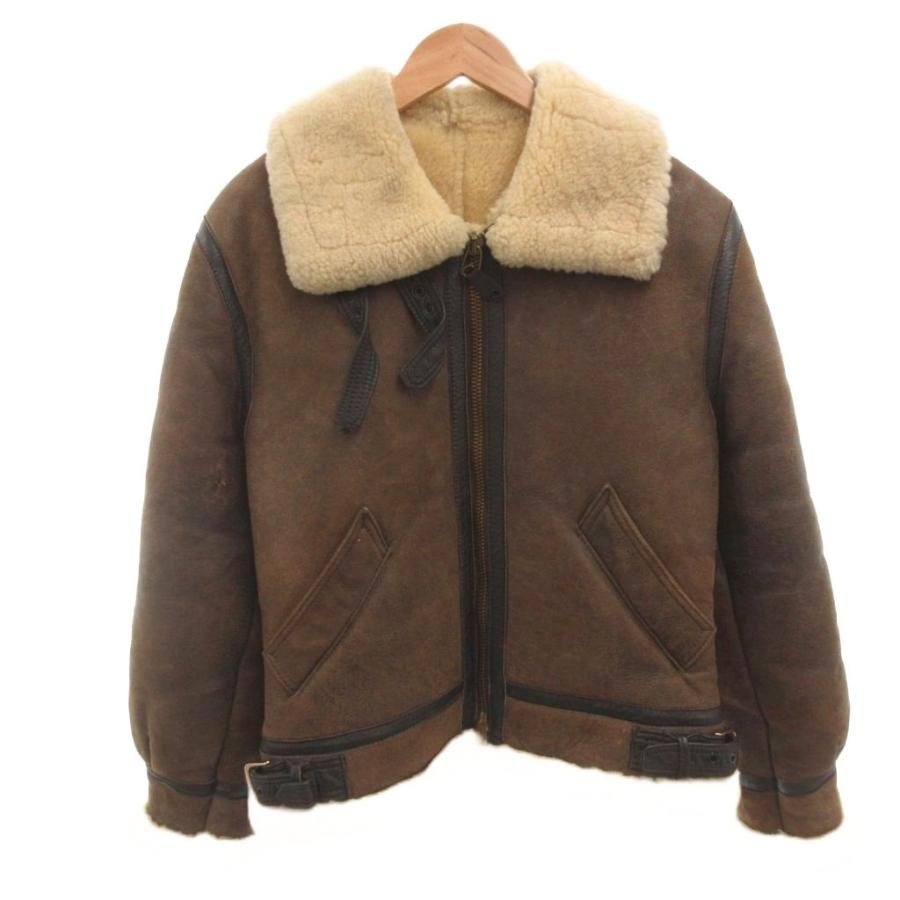 ゴールデンベア GOLDEN BEAR 革タグ 80-90s ヴィンテージ B-3 フライト 