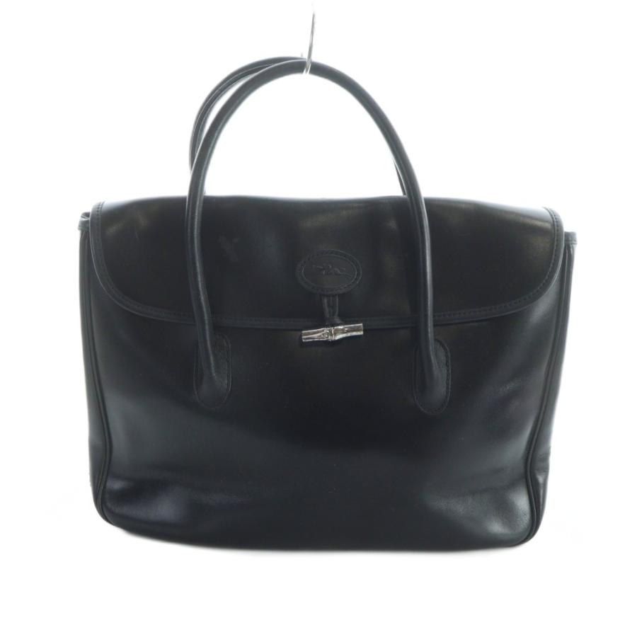 LONGCHAMP（ロンシャン） ロゾ フラップ トートバッグ ハンドバッグ 