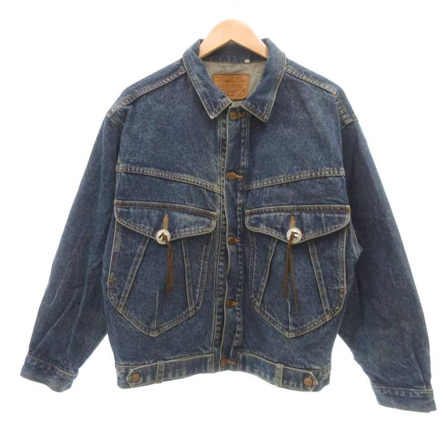 ラングラー WRANGLER デニムジャケット Gジャン M インディゴブルー