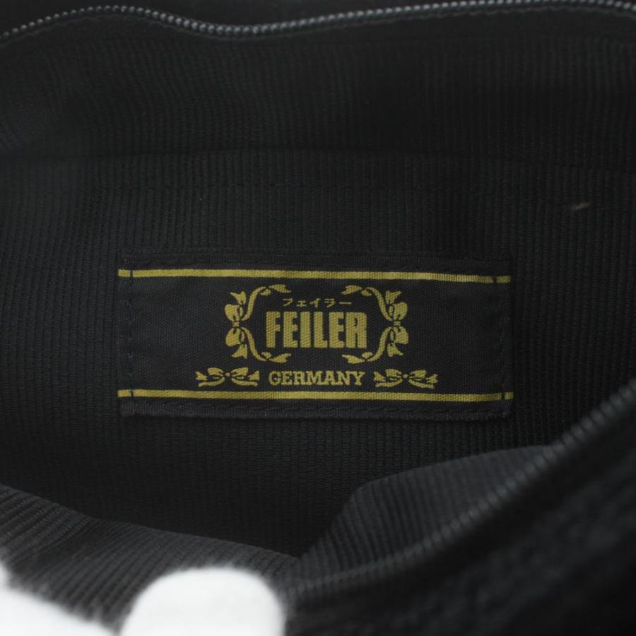 フェイラー FEILER ハンドバッグ シュニール織 ヒョウ柄 レオパード