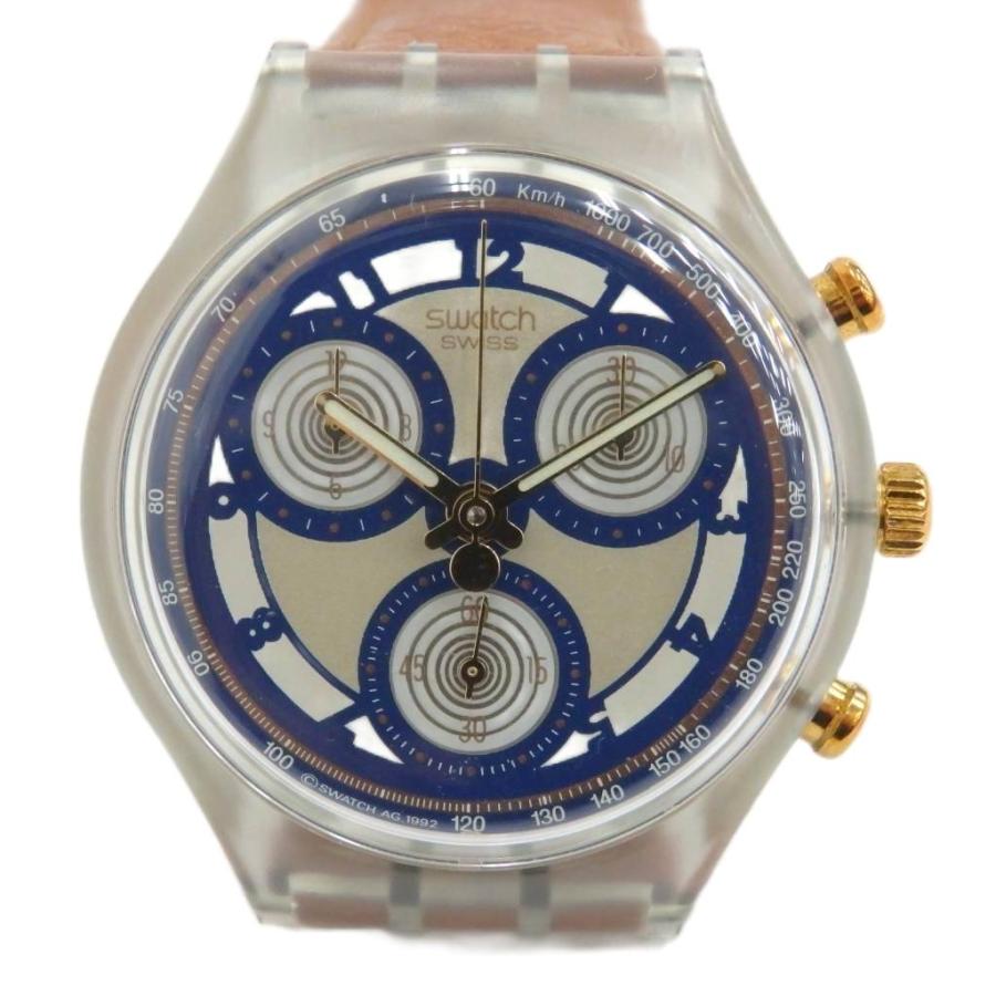 スウォッチ SWATCH 腕時計 ウォッチ クォーツ クロノグラフ ロゴ 