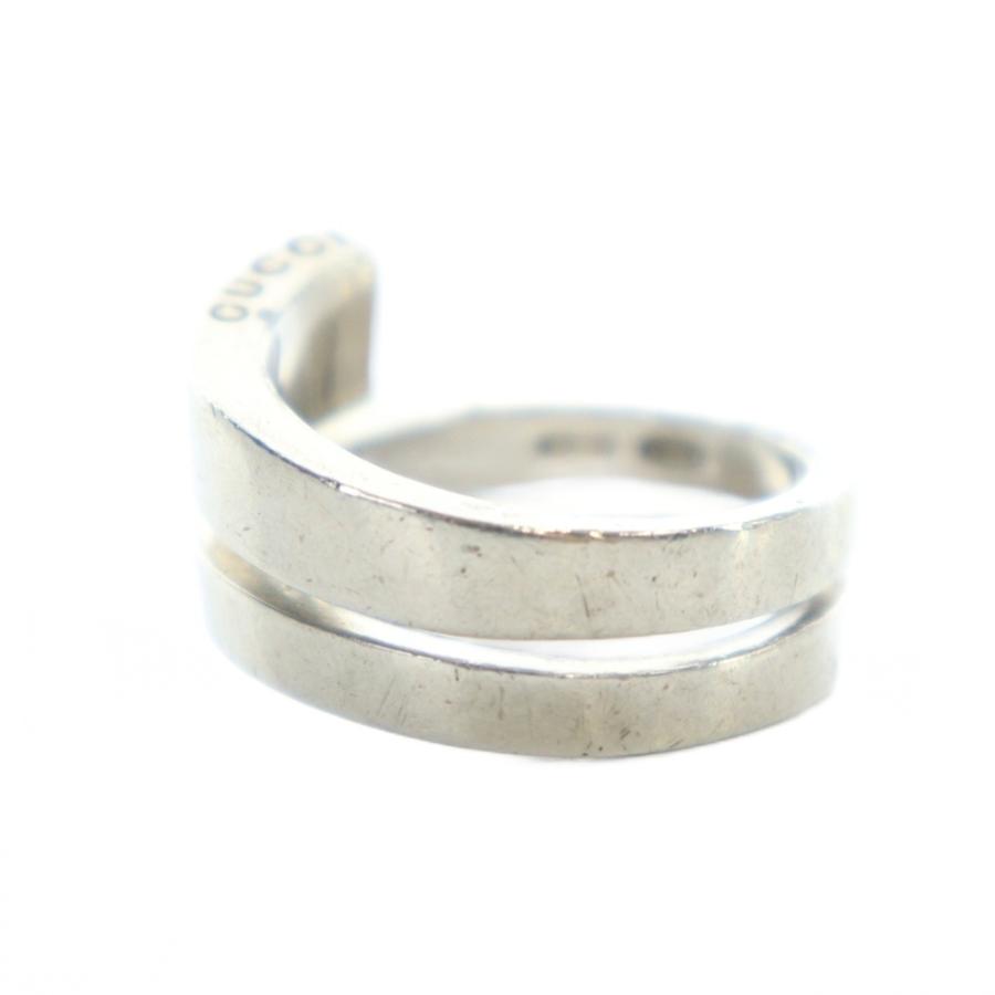 GUCCI（グッチ） 指輪 アクセサリー リング ロゴ Silver925 15号