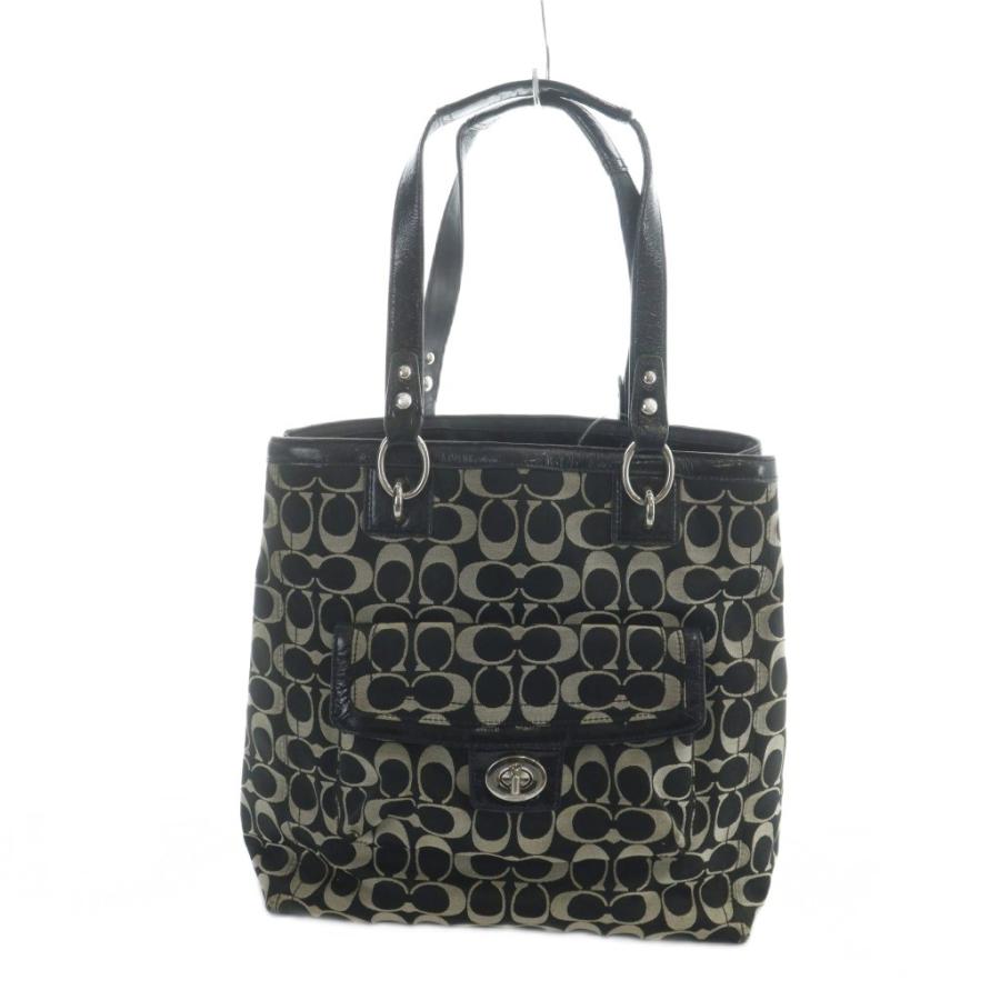 COACH（コーチ） COACH F19262 トートバッグ ハンド ロゴ シグネチャー