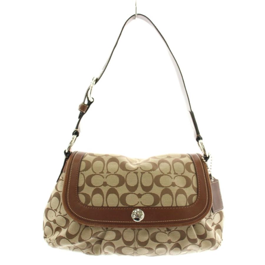 COACH（コーチ） ハンドバッグ ワンショルダー キャンバス レザー