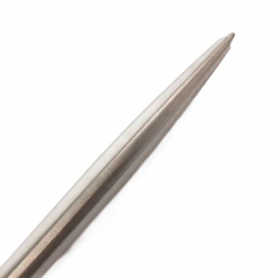 モンブラン MONT BLANC ジャンク品 スリム ボールペン ノック式 銀色
