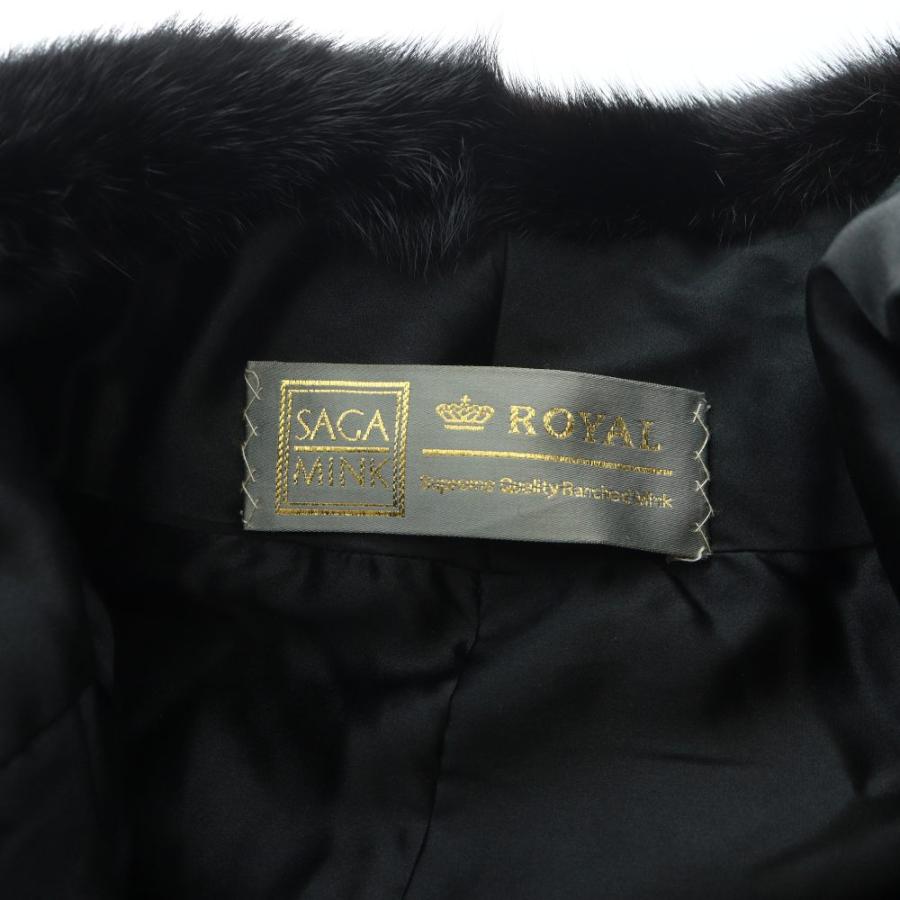 美品】最高級 SAGAMINK ROYAL ダブルチェスターコート L 黒 ダブル