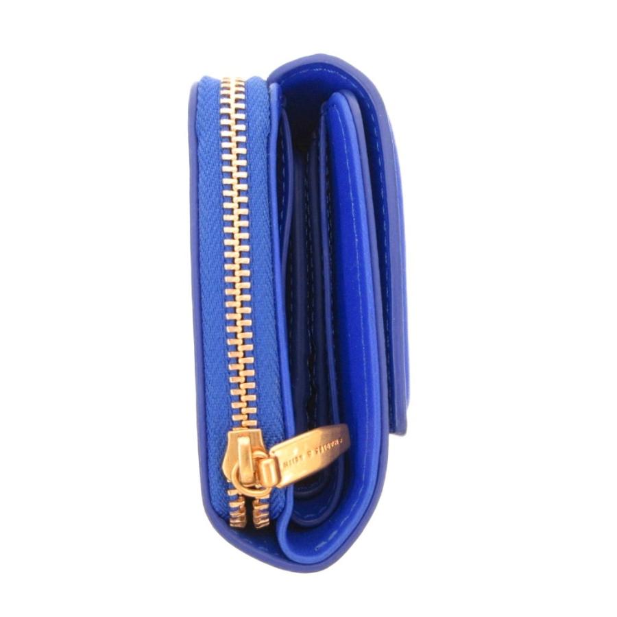 Charles&amp;Keith 新品財布 水色 大人気ブランド 高級セレブ 箱付き CHARLES & KEITH ミニジップ ウォレット （LightBlue） -靴