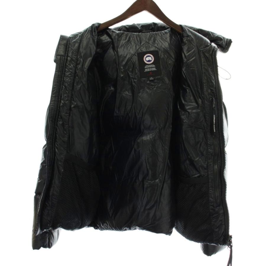 カナダグース　クロフトンパッファーダウンジャケット黒 メンズL CANADA GOOSE (カナダグース) Crofton Puffer BLACK（ダウンジャケット