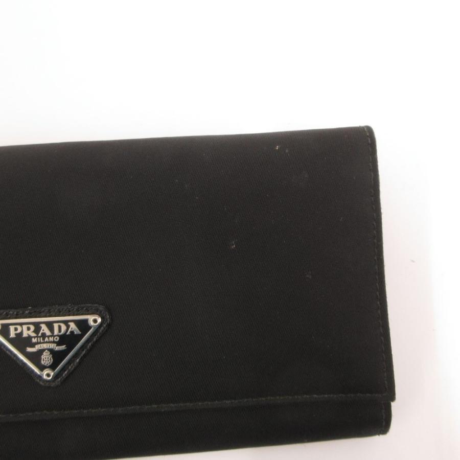 PRADA（プラダ） 長財布 2つ折り テスートナイロン トライアングル 