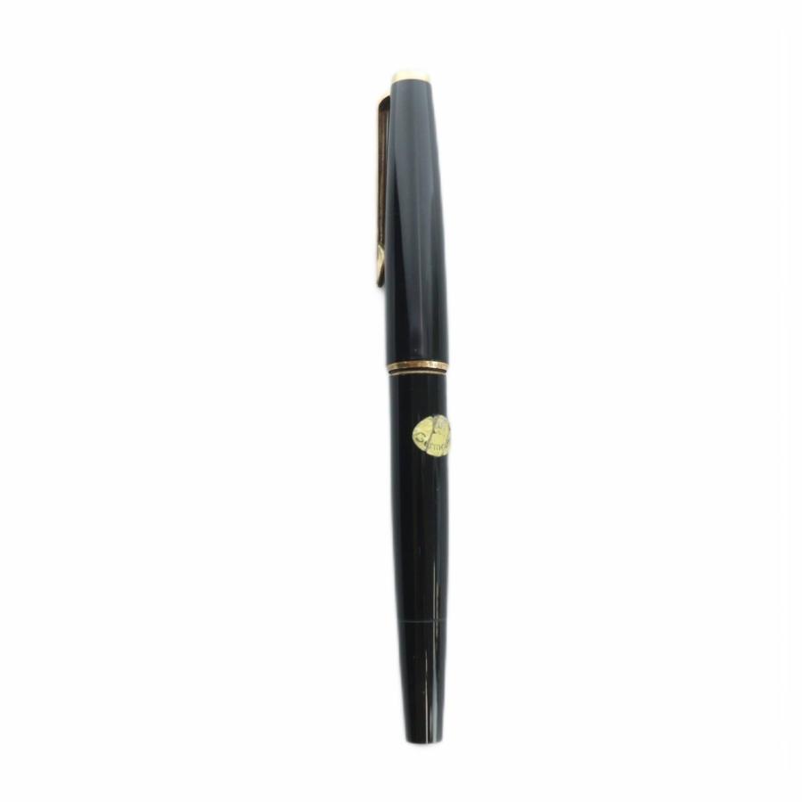 モンブラン MONT BLANC 320 万年筆 ペン先585 14K 黒 ブラック □GY18