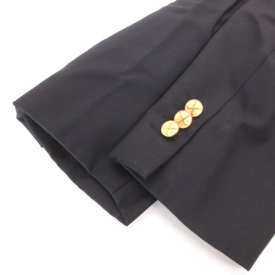 BURBERRY LONDON テーラードジャケット ブレザー カシミヤ混 紺ブレ