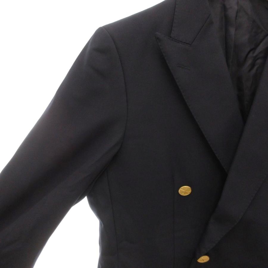 BURBERRY LONDON テーラードジャケット ブレザー カシミヤ混 紺ブレ