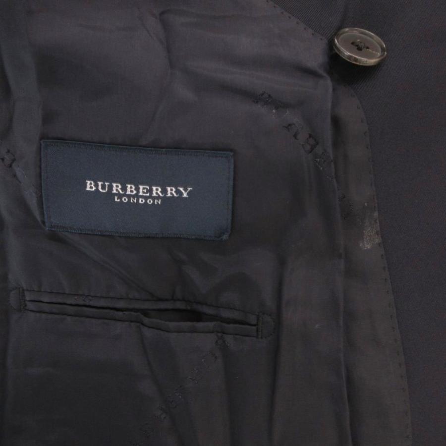 BURBERRY LONDON テーラードジャケット ブレザー カシミヤ混 紺ブレ