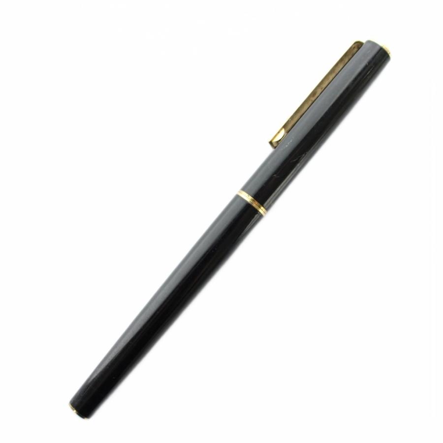 セーラー SAILOR 万年筆 ペン先14K 黒 ブラック ゴールドカラー 金色